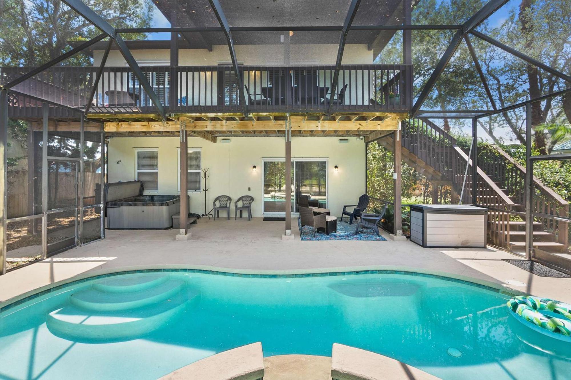 Pool + Hot Tub, Dock, Fishing, Near Beach! St. Augustine Ngoại thất bức ảnh